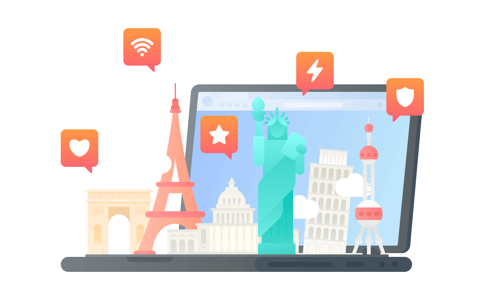 在斯瓦巴德和扬马延岛连接到中国vpn - 返华APP